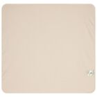 Beige Logo Baby Blanket, 3, hi-res