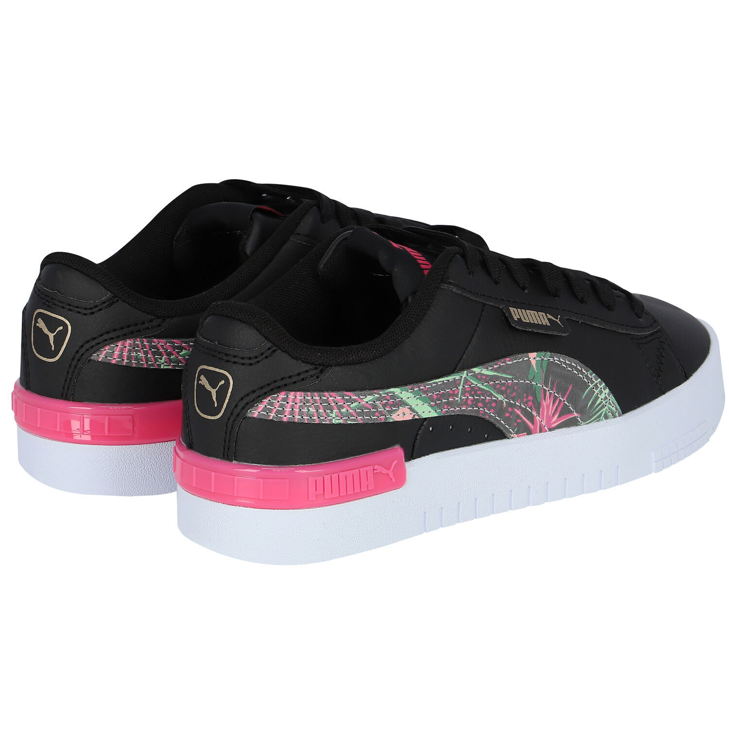 Girls Black Jada Vacay Queen Trainers, 1, hi-res image number null