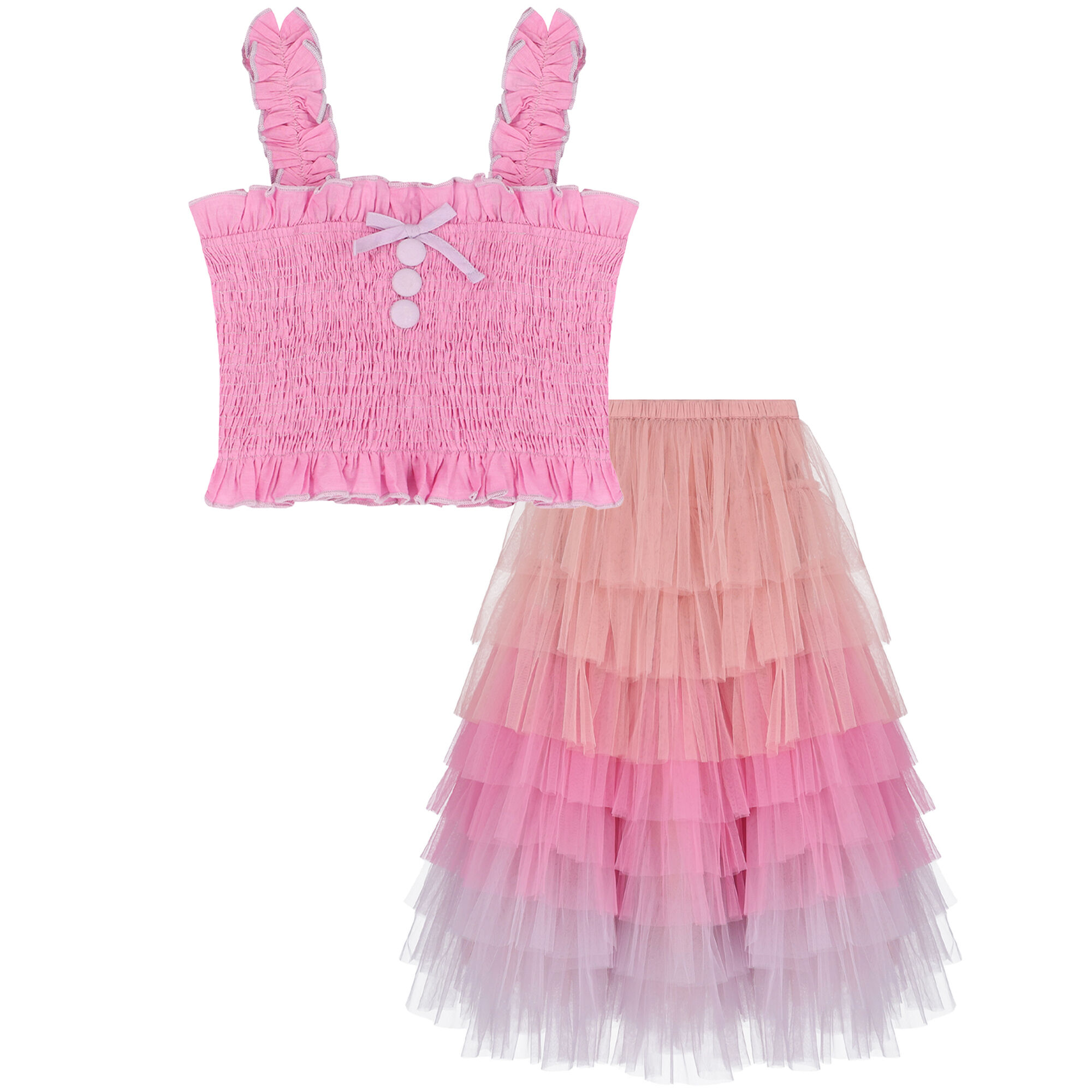 Childrens pink hotsell tulle skirt