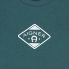 Younger Boys Green Logo T-Shirt , 2, hi-res