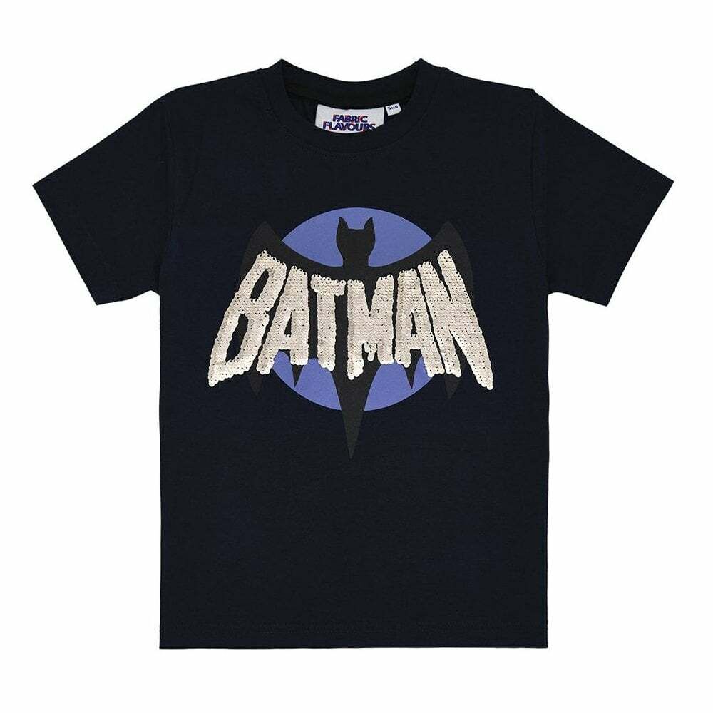 Fabric Flavours Boys Navy Reversible Sequin T Shirt Junior Couture Bahrain