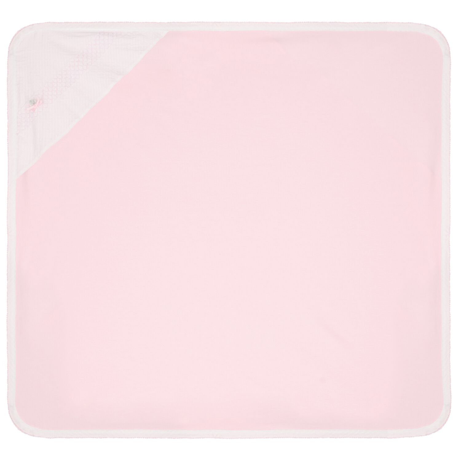 Baby Girls Pink & White Blanket, 1, hi-res image number null