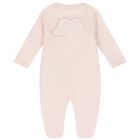 Pink & White Angel Wings Babygrows ( 2-Pack ), 1, hi-res