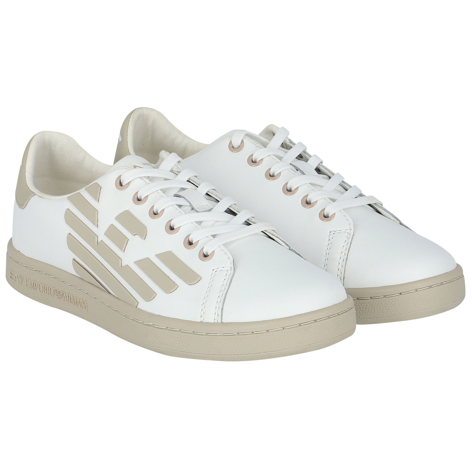 Armani junior trainers sales