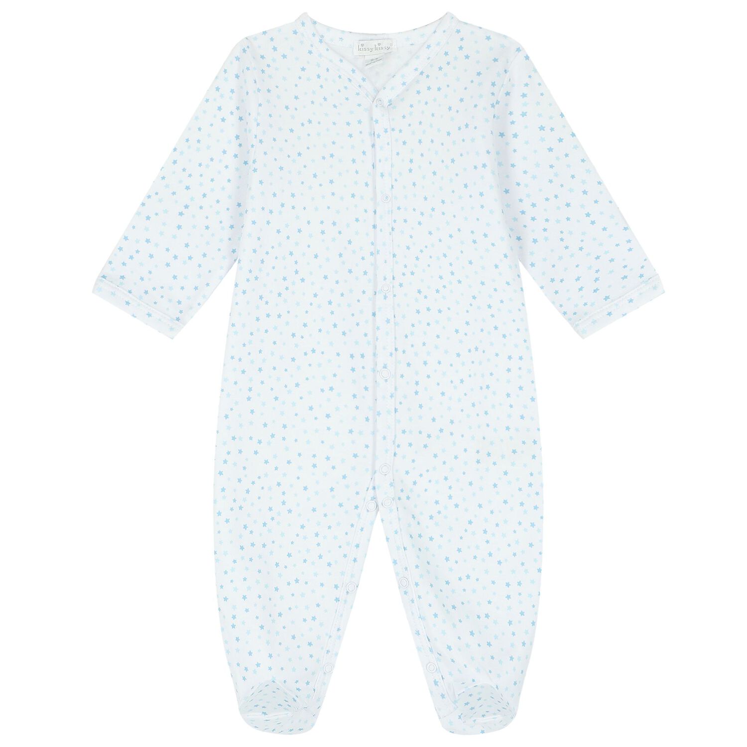 Baby Boys White and Blue Stars Babygrow Gift Set, 2, hi-res image number null