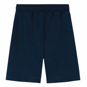 Boys Navy Logo Shorts