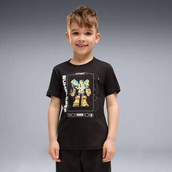 Boys Black Bumblebee Transformers T-Shirt