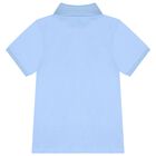 Boys Blue Mickey Mouse Disney Polo Shirt, 1, hi-res