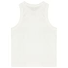 Girls White Bow Top, 1, hi-res