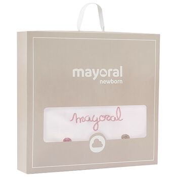 Baby Girls Pink Logo Blanket  