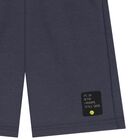 Boys Navy Blue Logo Shorts, 2, hi-res