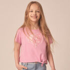 Girls Pink Logo T-Shirt, 2, hi-res