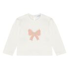 Younger Girls Pink Tweed Knit Skirt Set, 1, hi-res