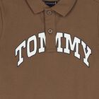 Boys Brown Logo Polo Shirt, 2, hi-res