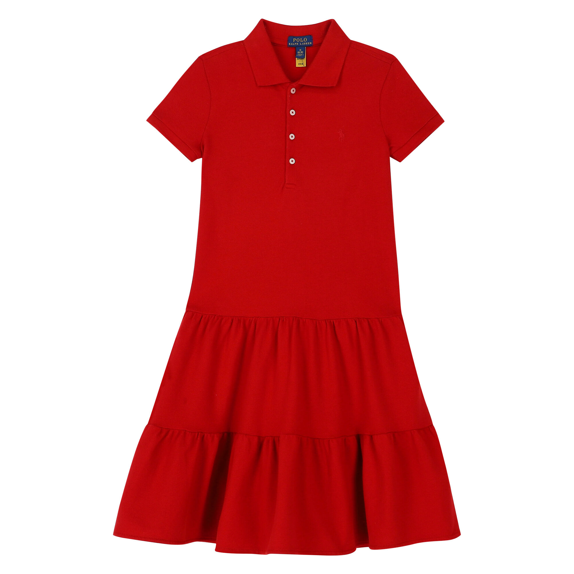 Ralph Lauren Girls Red Polo Dress Junior Couture USA