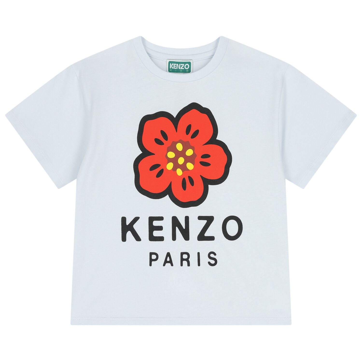 Blue Boke Flower T-Shirt, 2, hi-res