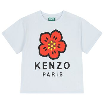 Blue Boke Flower T-Shirt