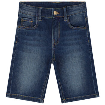 Boys Blue Denim Shorts