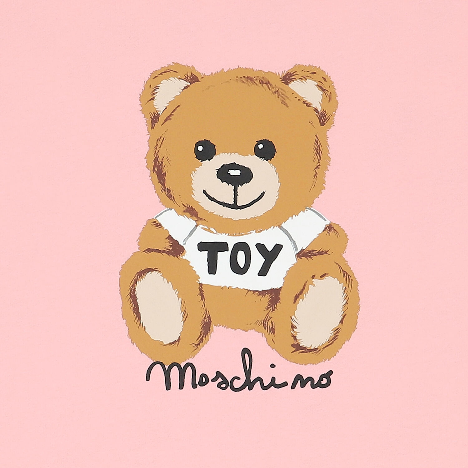 Pink Teddy Logo Baby Blanket, 4, hi-res