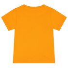 طقم شورت مطبوع باللون البرتقالي للأولاد, 3, hi-res