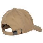 Boys Beige Logo Cap, 2, hi-res