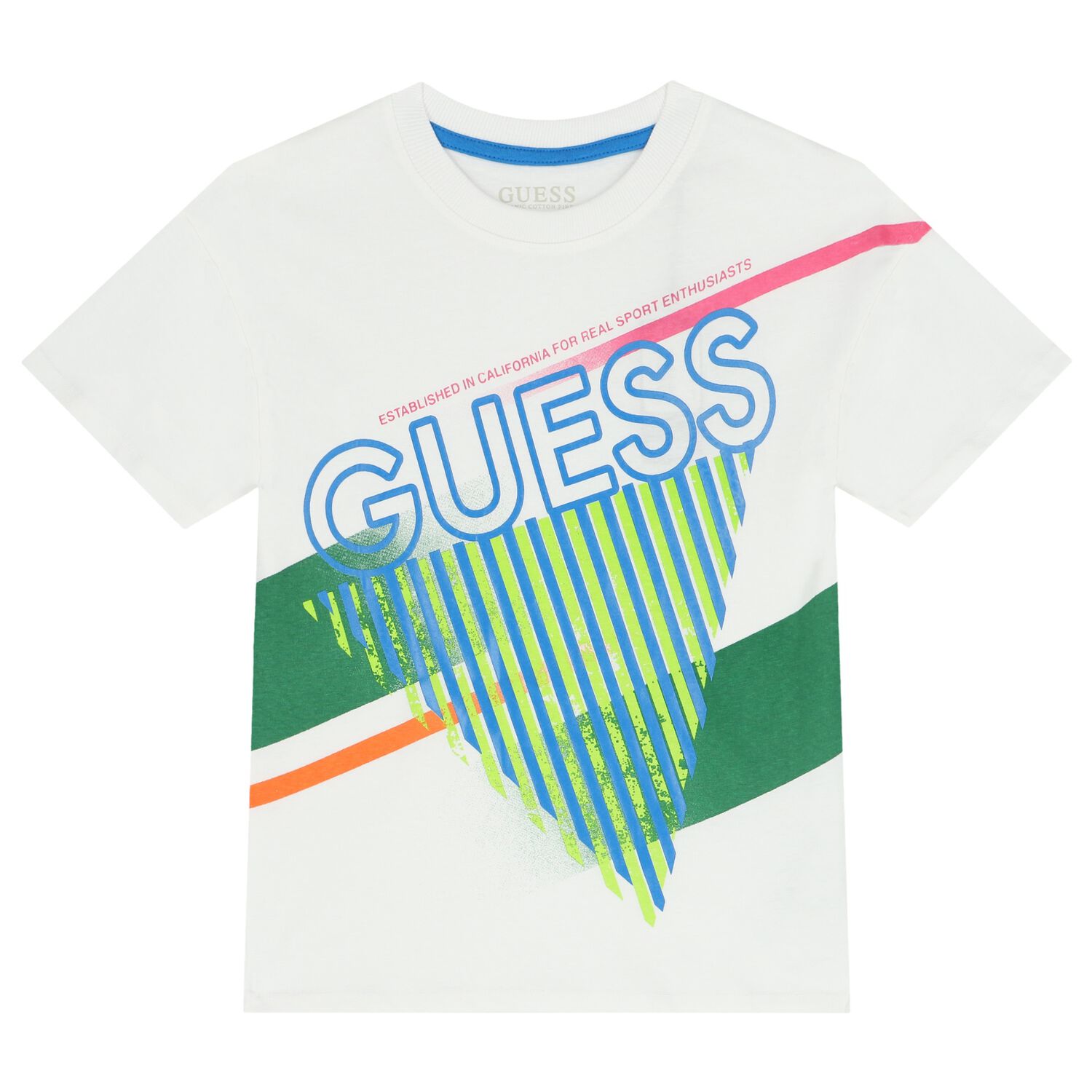 Boys White Logo T-Shirt, 1, hi-res image number null