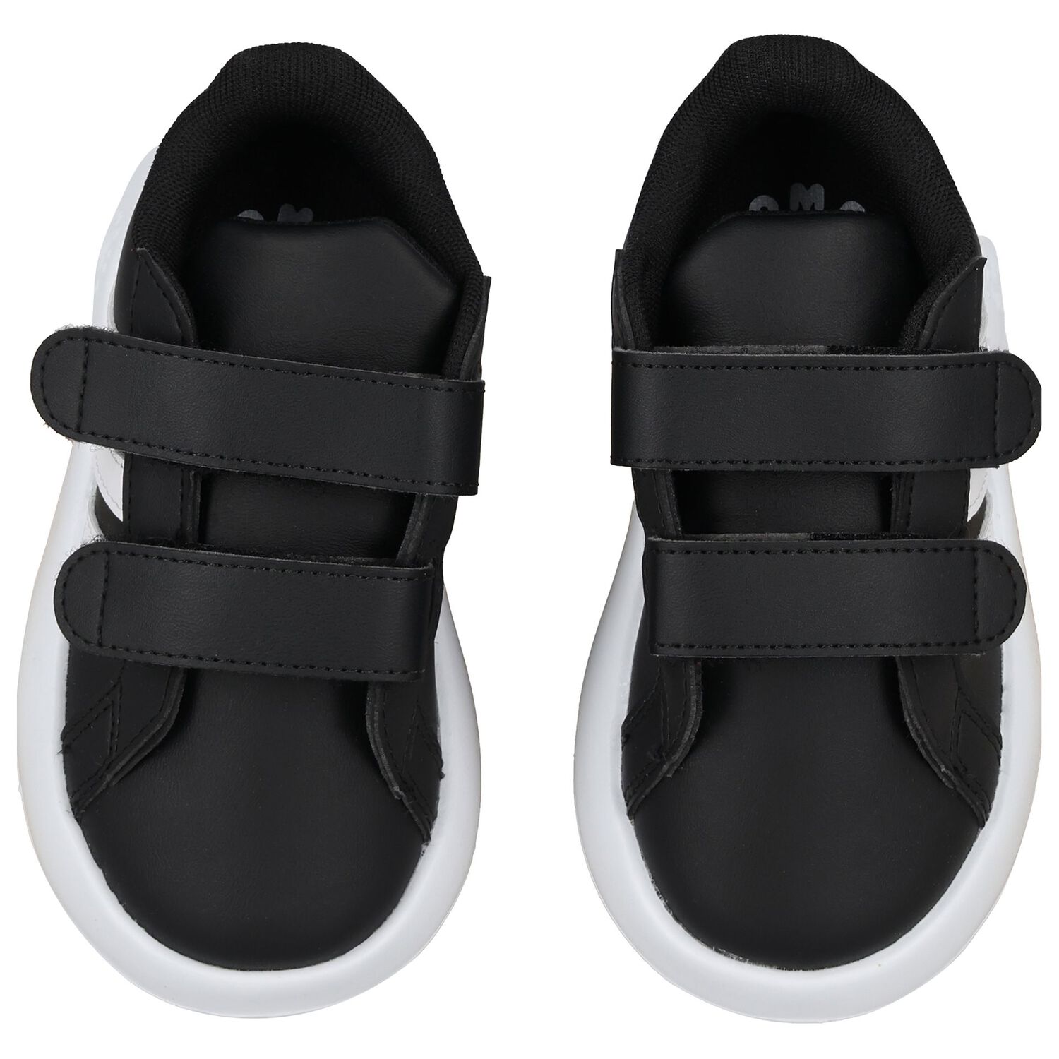 حذاء رياضي جراند كورت باللون الأبيض والأسود, 1, hi-res