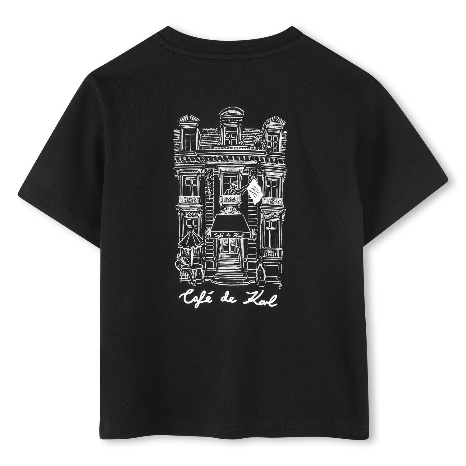 Boys Black Logo T-Shirt, 1, hi-res image number null