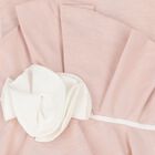 فستان بنات بكشكشة باللون الوردي , 1, hi-res