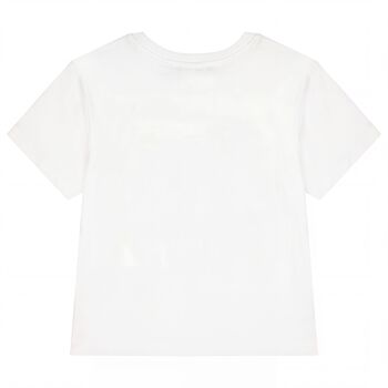 Boys White Logo T-Shirt