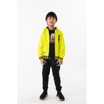 Boys Black Joggers