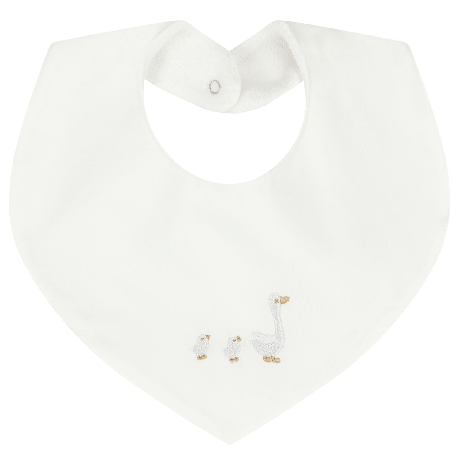 White & Grey Baby Bibs ( 2-Pack ), 2, hi-res
