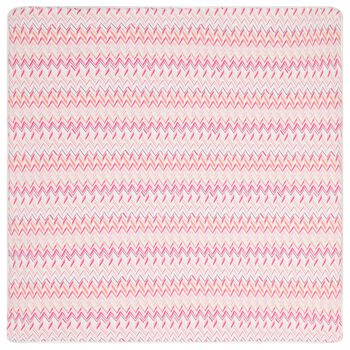 Baby Girls Pink Zigzag Blanket