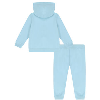 Blue Teddy Bear Logo Tracksuit