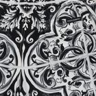 شورت سباحة ماجوليكا أسود وأبيض للأولاد, 1, hi-res