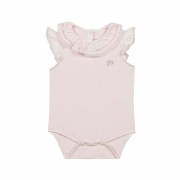 Baby Girls Pale Pink Bodysuit