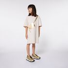 Girls Gold Logo Trainers, 1, hi-res