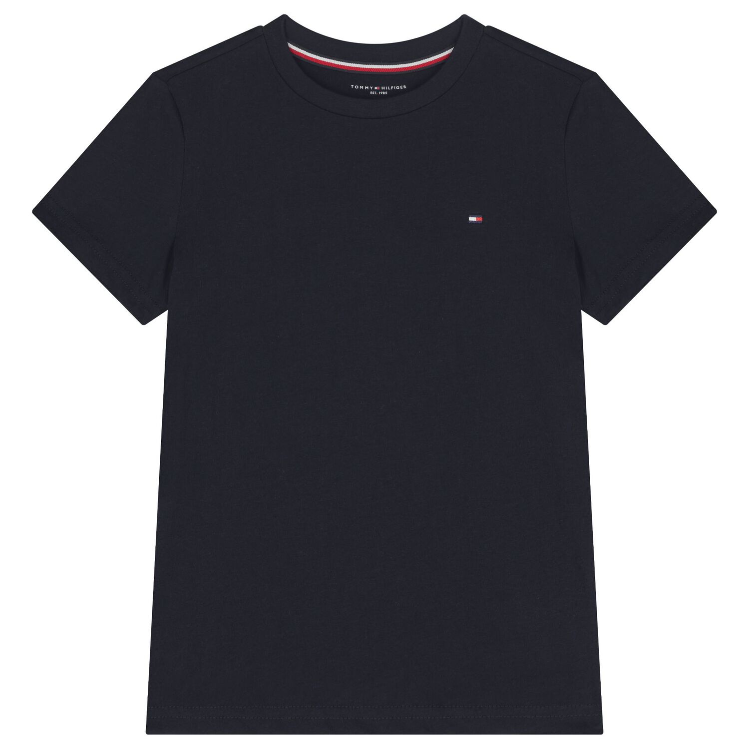 Boys Navy Blue & Blue Cotton Logo T-Shirts ( 2-Pack ), 4, hi-res