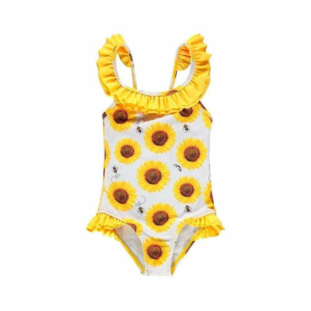 A Dee Girls Sunflower Swimsuit Junior Couture USA