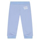 Younger Boys Blue Clouds Trousers Set, 1, hi-res