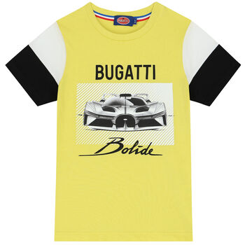 Boys Yellow Logo T-Shirt