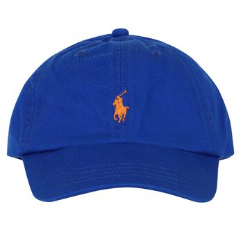 Boys Blue Logo Cap