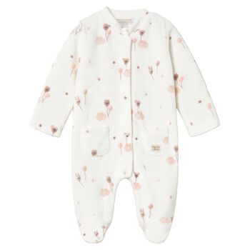 Baby Girls Ivory Babygrow