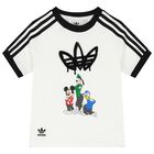 White & Black Disney Logo Shorts Set, 1, hi-res