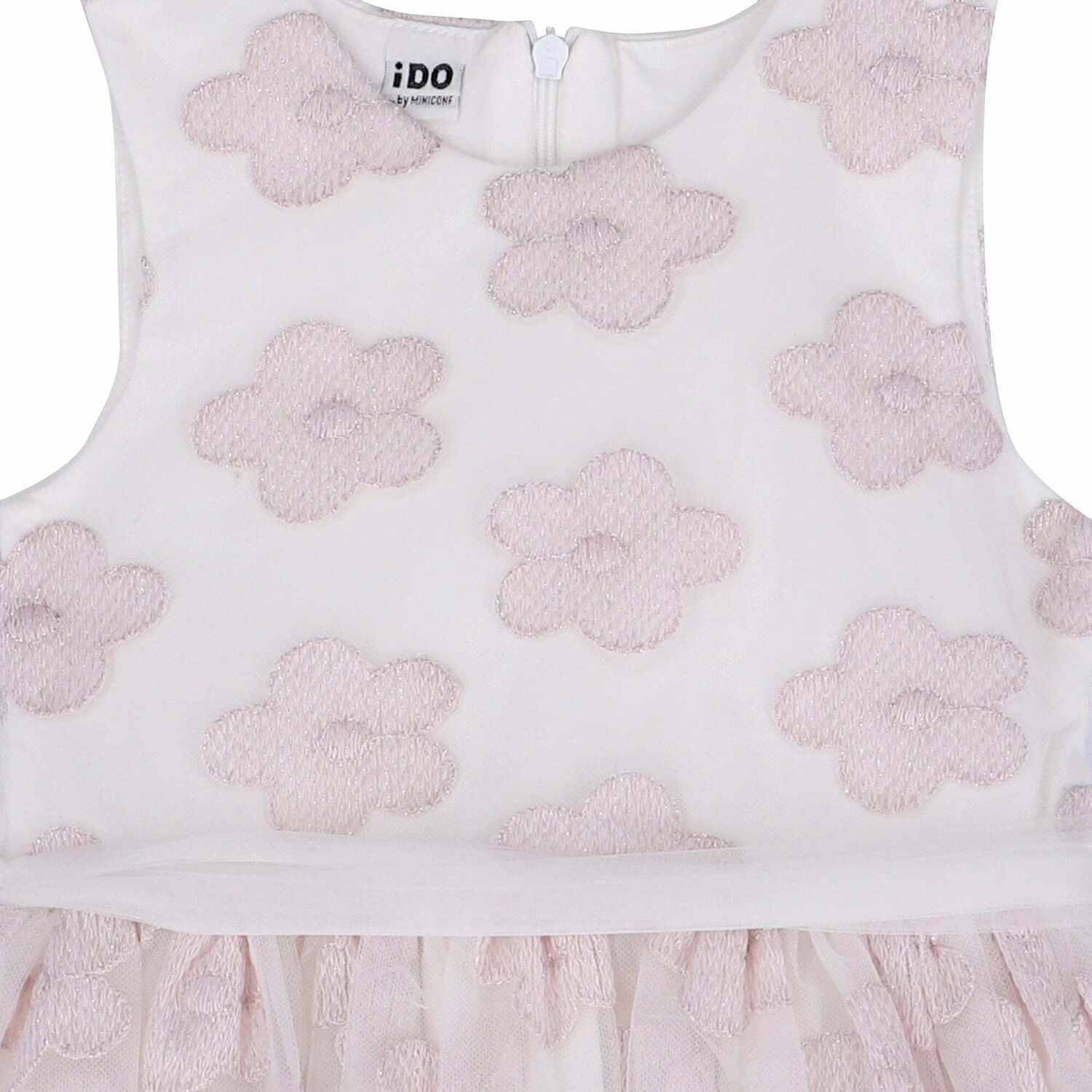 Younger Girls Tulle Flower Dress, 1, hi-res image number null