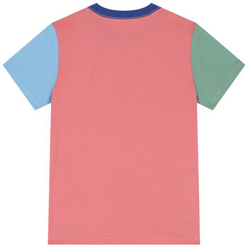 Boys Pink Polo Bear T-Shirt