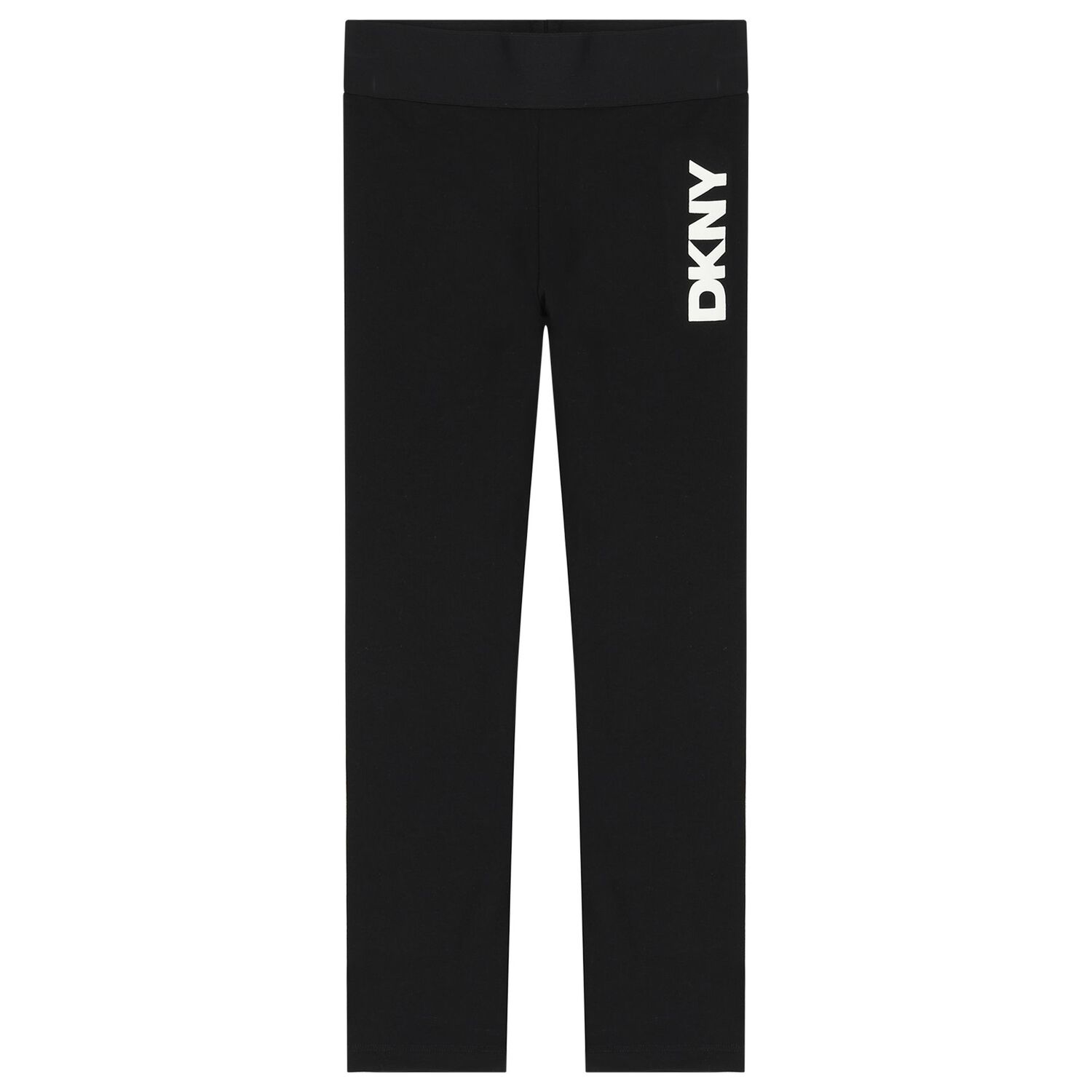 Girls White & Black Logo Leggings Set, 1, hi-res