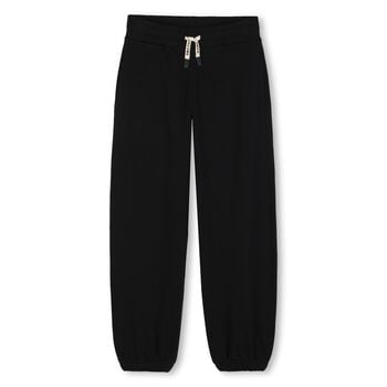 Boys Black Logo Joggers
