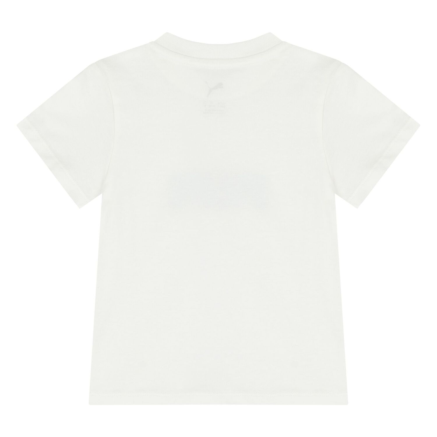 Younger Boys White & Black Logo Shorts Set, 5, hi-res