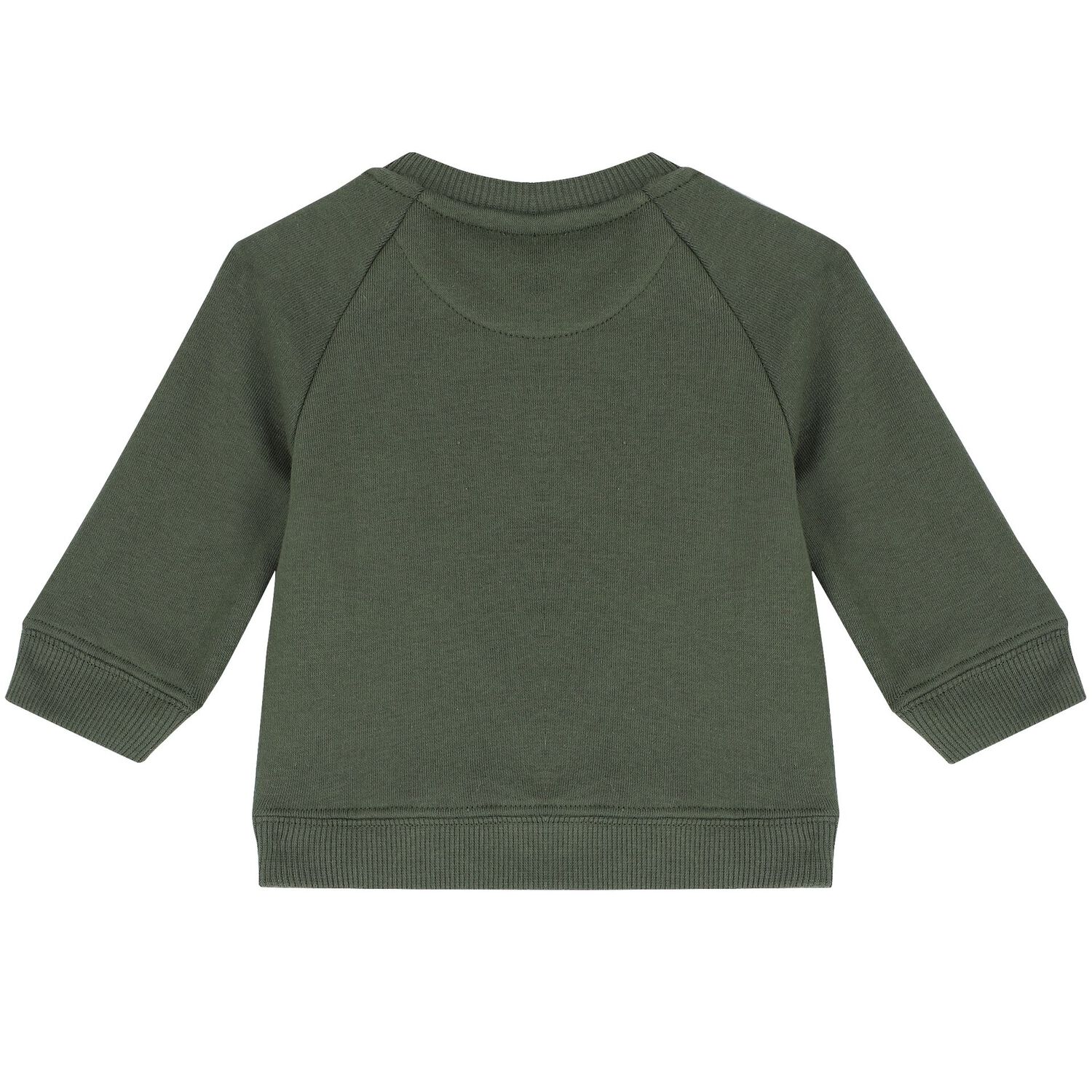 بدلة رياضية أولاد بالشعار باللون الأخضر الداكن, 1, hi-res